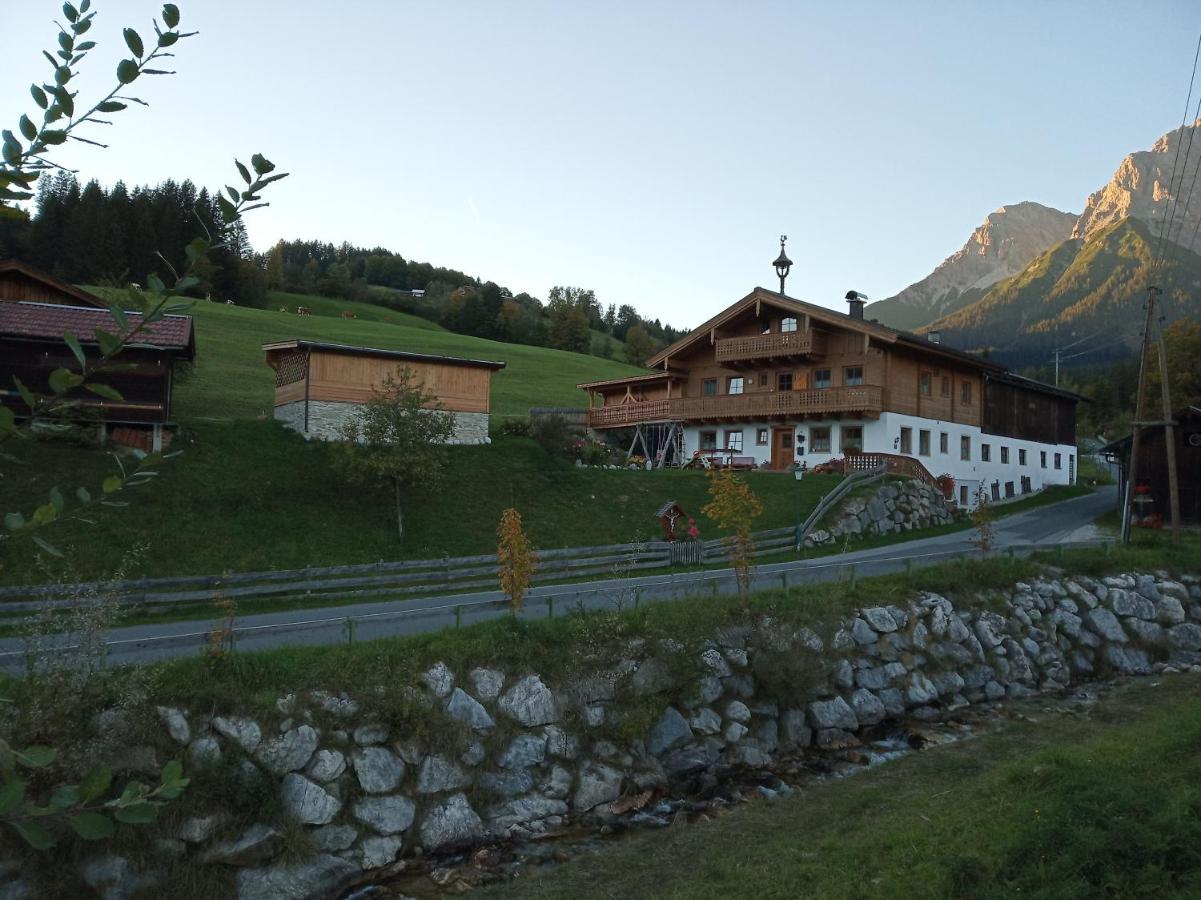 Onemooshof Apartamento Maria Alm am Steinernen Meer Exterior foto